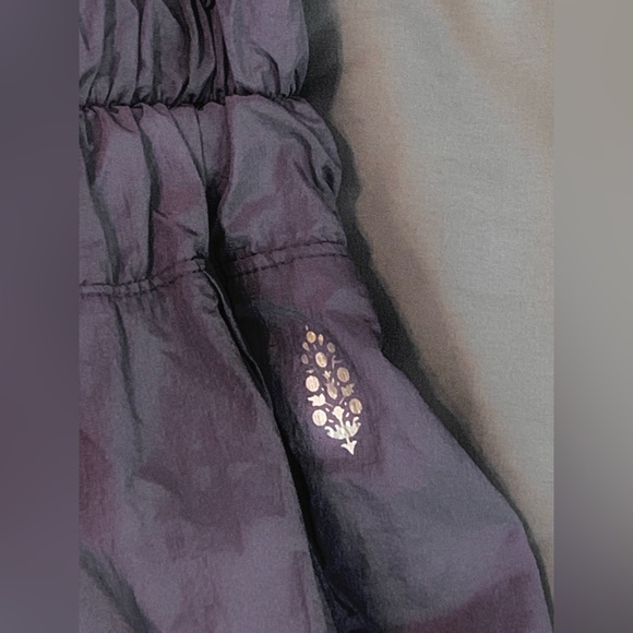 Free People FP Movement Shorts High Triple Elastic Waist Women’s M Medium Purple - Picture 6 of 8